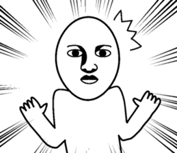 Mr.Expressionless sticker #11693761