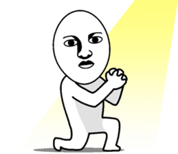 Mr.Expressionless sticker #11693762