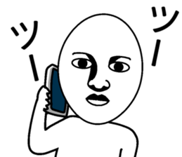 Mr.Expressionless sticker #11693779