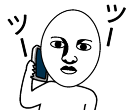 Mr.Expressionless sticker #11693779