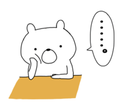 Bear of red socks sticker #11694274