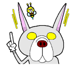 French Bull Hachi&bee sticker #11694364