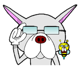 French Bull Hachi&bee sticker #11694368