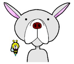 French Bull Hachi&bee sticker #11694370