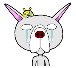 French Bull Hachi&bee sticker #11694375