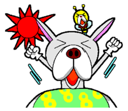 French Bull Hachi&bee sticker #11694378