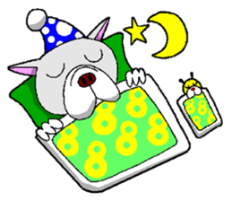 French Bull Hachi&bee sticker #11694379