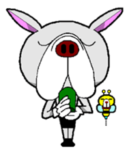 French Bull Hachi&bee sticker #11694385