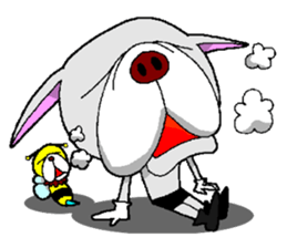 French Bull Hachi&bee sticker #11694392