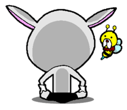 French Bull Hachi&bee sticker #11694394