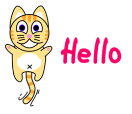 Dip a Cat sticker #11694520