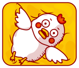 I'm a dorky chicken sticker #11694561