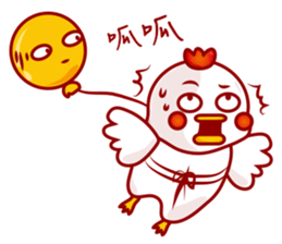 I'm a dorky chicken sticker #11694568