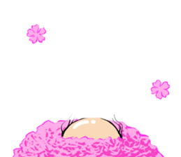 Cute Bald Head4(ENG) sticker #11694601