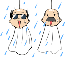 Cute Bald Head4(ENG) sticker #11694611