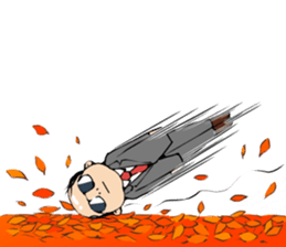 Cute Bald Head4(ENG) sticker #11694625