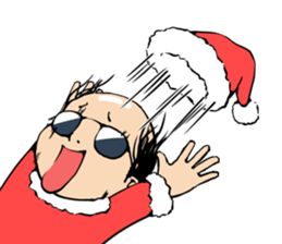 Cute Bald Head4(ENG) sticker #11694638