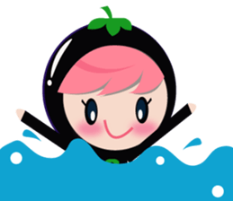 naughty fruits sticker #11694763