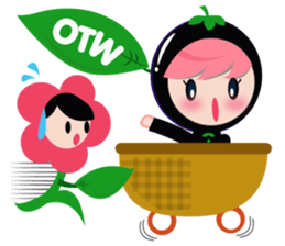 naughty fruits sticker #11694764