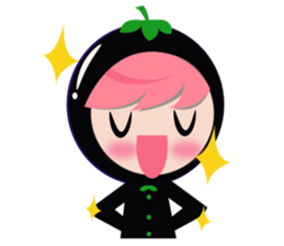 naughty fruits sticker #11694766