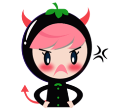 naughty fruits sticker #11694768