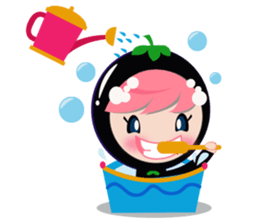 naughty fruits sticker #11694770