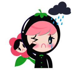 naughty fruits sticker #11694773