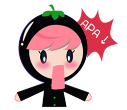 naughty fruits sticker #11694778