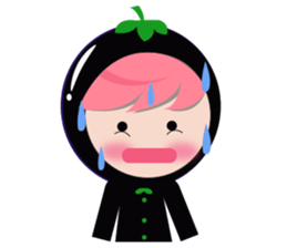 naughty fruits sticker #11694784