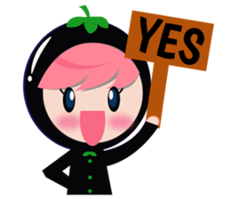 naughty fruits sticker #11694785