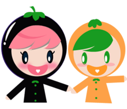 naughty fruits sticker #11694793