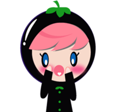 naughty fruits sticker #11694797