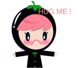 naughty fruits sticker #11694798