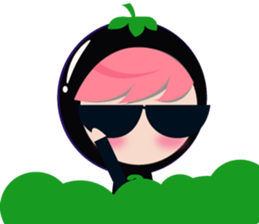 naughty fruits sticker #11694799