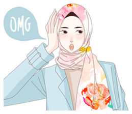 Hijab Hits: Ara sticker #11694882