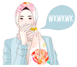 Hijab Hits: Ara sticker #11694885
