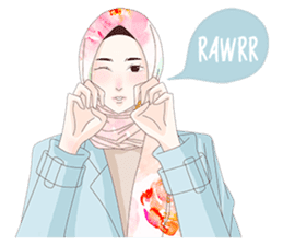 Hijab Hits: Ara sticker #11694886