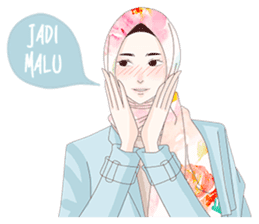 Hijab Hits: Ara sticker #11694887