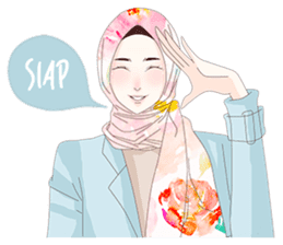 Hijab Hits: Ara sticker #11694889