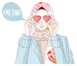 Hijab Hits: Ara sticker #11694890