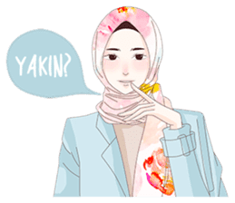 Hijab Hits: Ara sticker #11694892