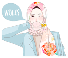 Hijab Hits: Ara sticker #11694893