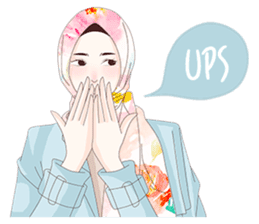 Hijab Hits: Ara sticker #11694897