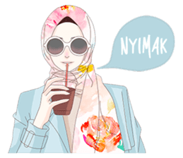 Hijab Hits: Ara sticker #11694899
