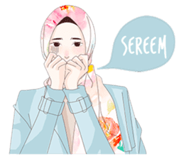 Hijab Hits: Ara sticker #11694900