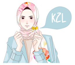 Hijab Hits: Ara sticker #11694901