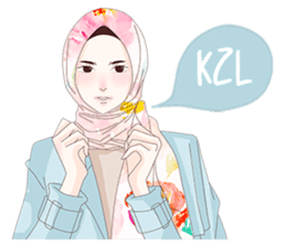 Hijab Hits: Ara sticker #11694901