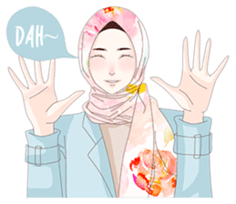 Hijab Hits: Ara sticker #11694902