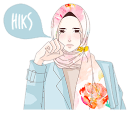 Hijab Hits: Ara sticker #11694903