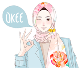 Hijab Hits: Ara sticker #11694905